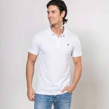 Alca Flex Polo Homme Col V‑Shape