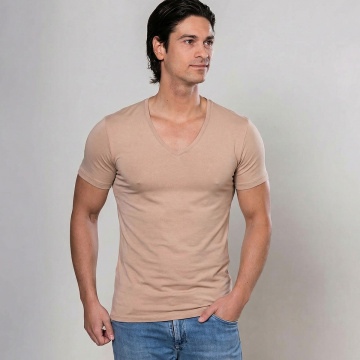 Alca Lite T‑Shirt Homme Col V‑Shape