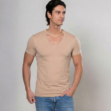 Alca Lite T‑Shirt Homme Col V‑Shape