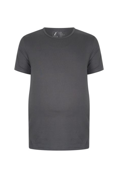 Alca Easy-Going 2-Pck Men T-Shirt O-Neck Dark Grey 4XL